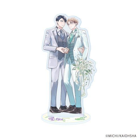 『佐倉主任はZ世代がわからない。』アクリルスタンド02/佐倉昭人&藍井悠真(描き下ろしイラスト)